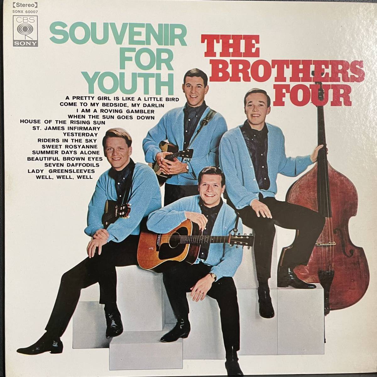 20520T 12inch LP★ブラザーズフォー/THE BROTHERS FOUR/SOUVENIR FOR YOUTH★SONX 60007拍卖