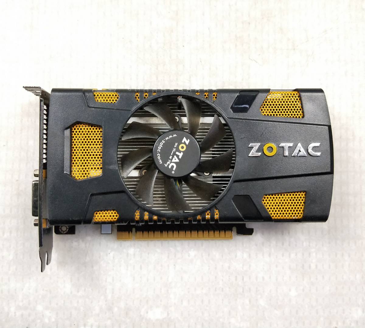 【中古パーツ】ZOTAC GTXX550 Ti 1GB 192BIT DDR5 DP/DVI/HDMI グラフィックポード /ビデオカード PCI-E ■XK853-2拍卖
