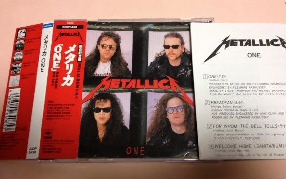 国内帯付 メタリカ(Metallica) 「One」 5Track拍卖