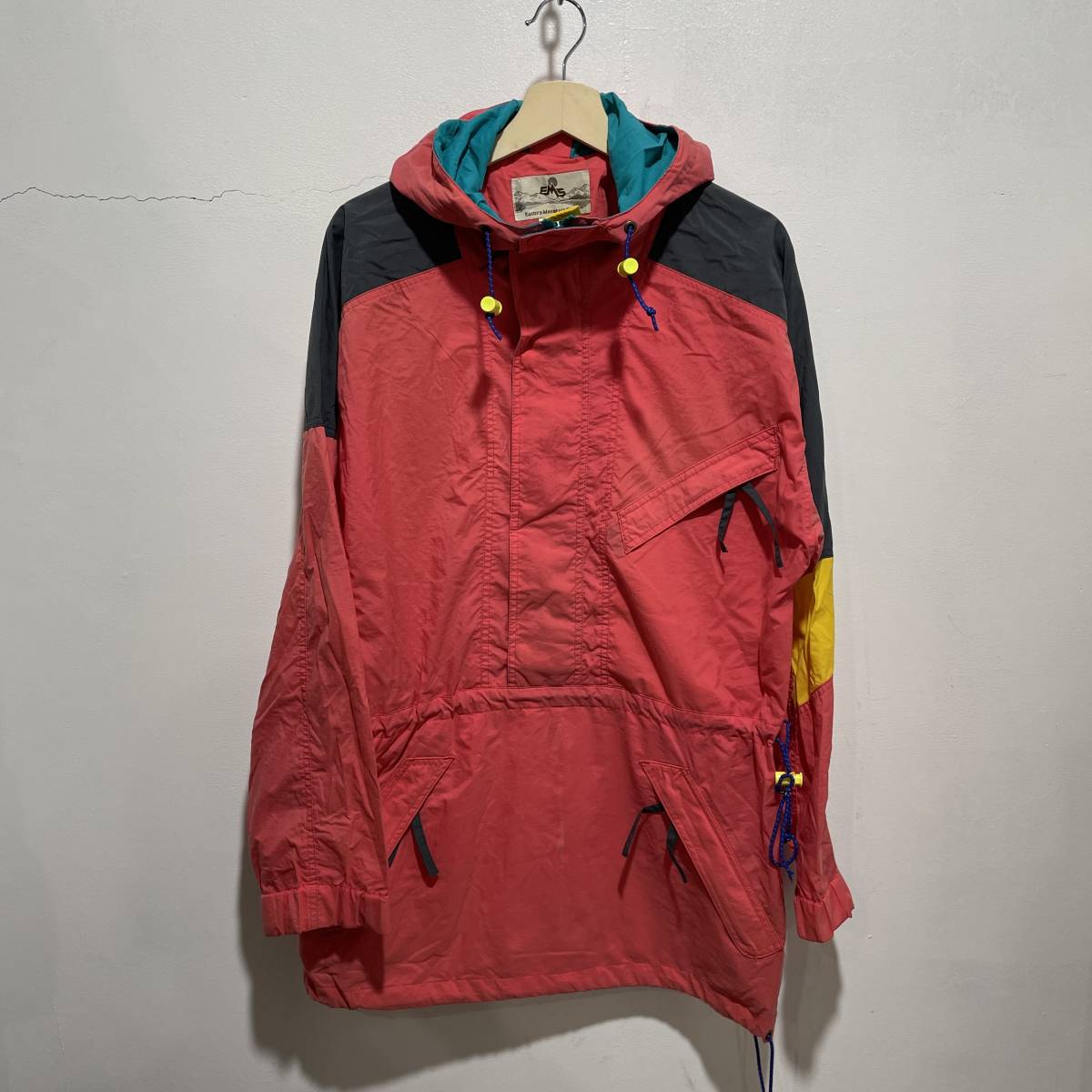 ☆送料無料☆EMS☆イースタンマウンテンスポーツ☆ハーフジップナイロンアノラックパーカー☆M☆e22拍卖