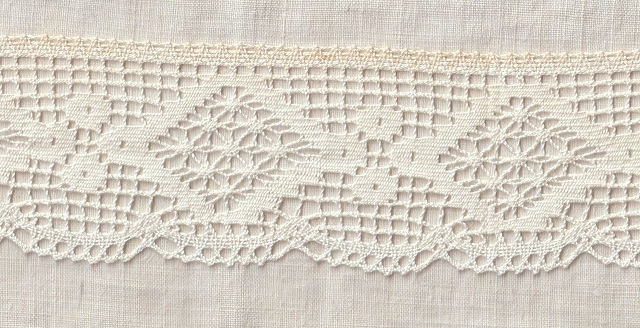 コットンレース ドイツ ヴィンテージレース 65ミリ拍卖