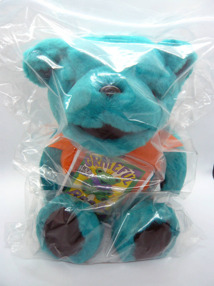 【Native Art Trading製】グレイトフルデッドベア AQUA アクア 12インチ【しっぽ付き】拍卖