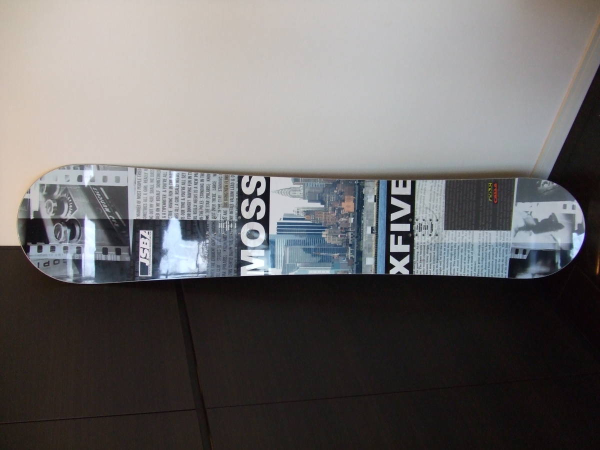 MOSS SNOWBOARDS モス スノーボード パイオニア X FIVE X5 バイファイブ 152 Rider ツインチップ TWINCHIP キャンバー CAMBER 送料無料拍卖