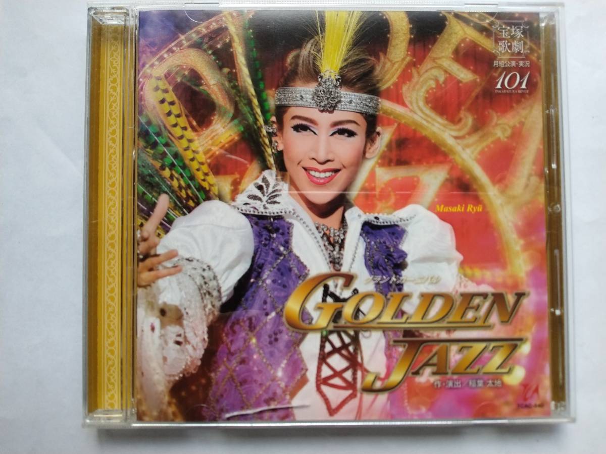 CD 宝塚歌劇月組公演・実況 グランドカーニバル GOLDEN JAZZ TCAC-540 稲葉太地 龍真咲 愛希れいか 珠城りょう 飛鳥裕 憧花ゆりの 凪七瑠海拍卖