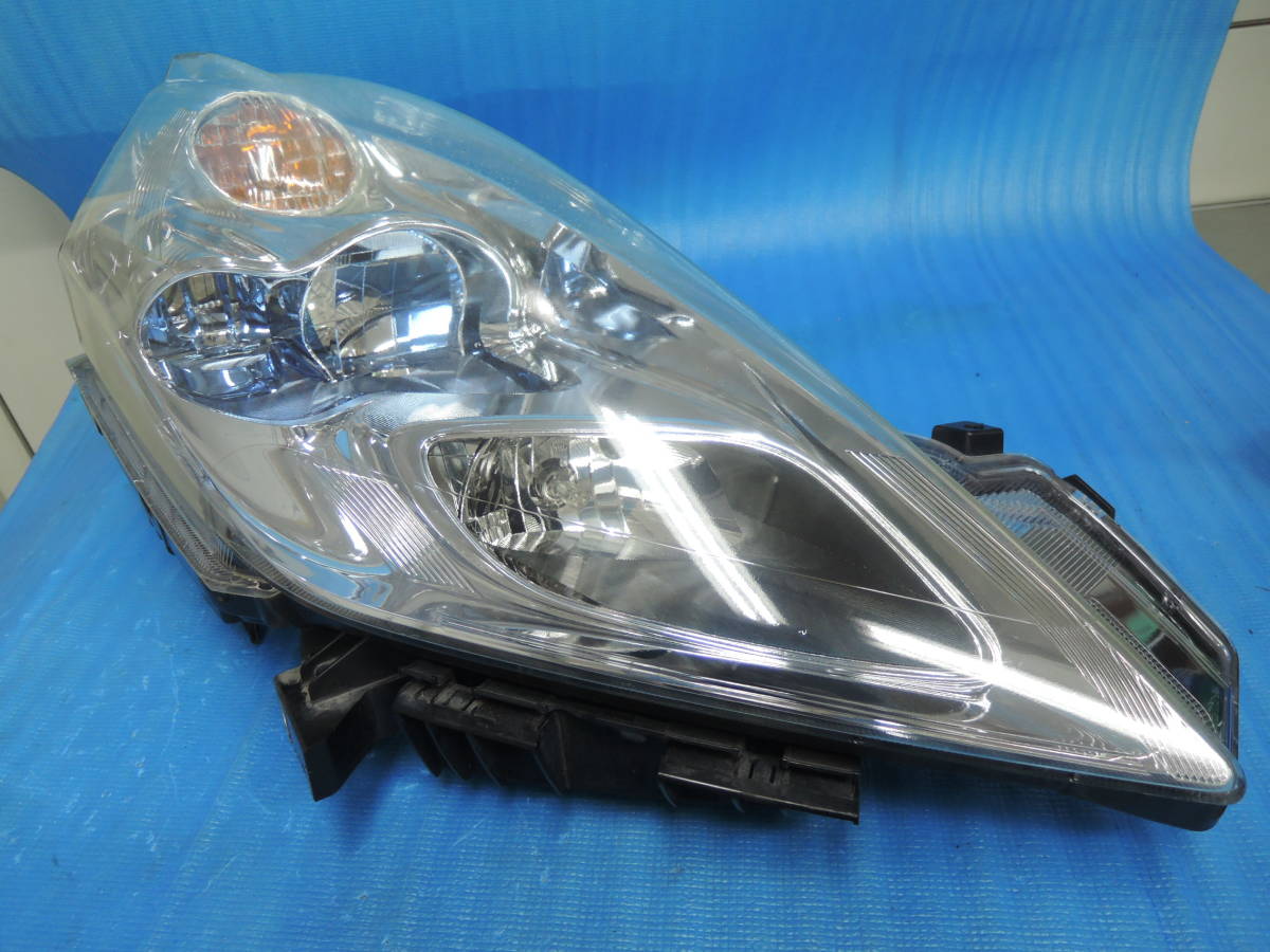 【コーティング済/JUNK品】ZAA-ZE0 リーフ G 純正 【右/R】 ヘッドライト ICHIKOH 1847 検:ランプ/LED/フロント N-4804拍卖
