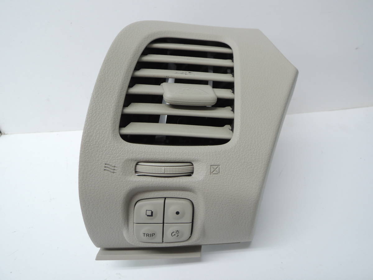 ・ ZAA-ZE0 リーフ G 純正 【右/R/運転席側】 エアコン吹き出し口 スイッチ付き トリム:K 68760 3NB0A N-4804拍卖