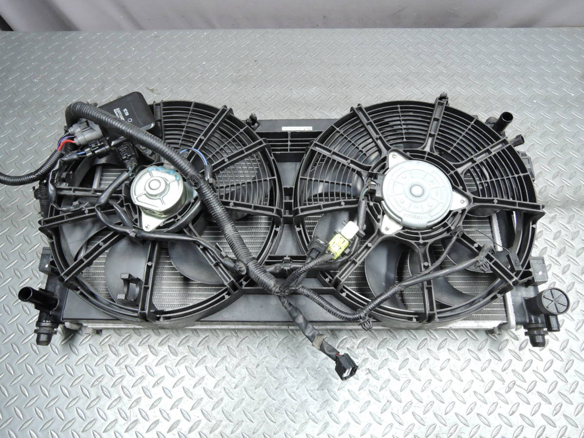 ・ ZE0 リーフ G 純正 ラジエーター コンデンサー 電動ファン モジュール A18700A28001 冷却 N-4804拍卖