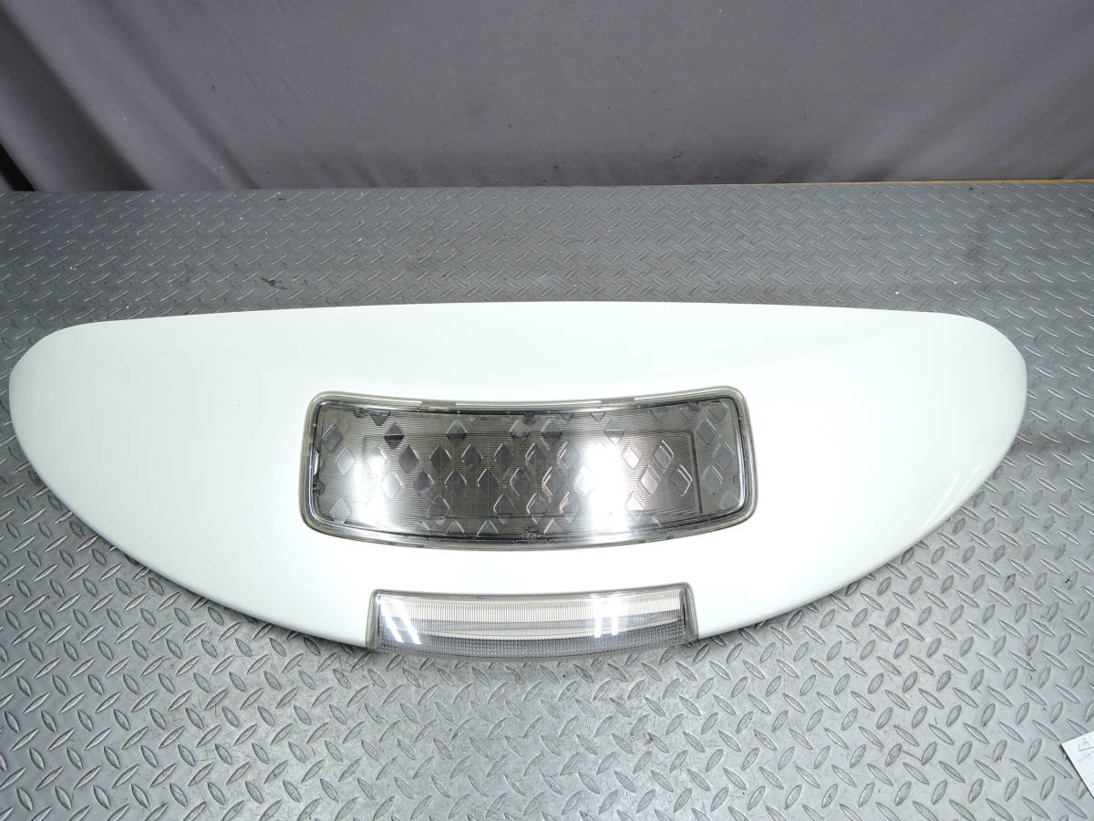 ・ ZE0 リーフ G リア スポイラー ハイマウント ストップランプ (点灯確認済) 96030 3NA0B 白 ホワイト ウイング ソーラーパネル N-4804拍卖