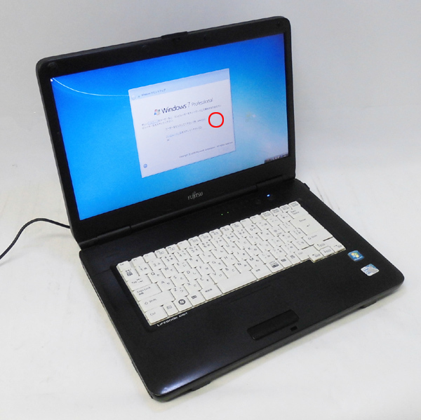☆ 即決 Fujitsu Cel-925 2.3G/2048M/160G/Win7 LIFEBOOK A540/C拍卖