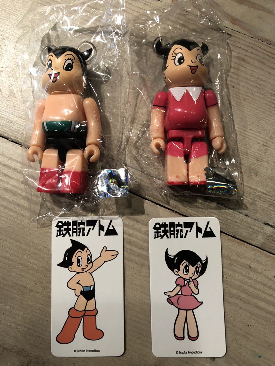 ベアブリック/BE@RBRICK シリーズ33 キュート 表/裏 鉄腕アトム/ウランちゃん(メディコムトイ・フィギュア)拍卖