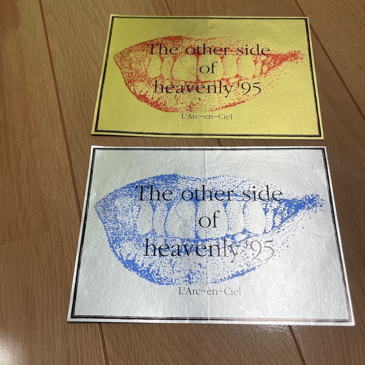 未使用 The other side of heavenly 95 ステッカー ラルクアンシエル L'Arc~en~Ciel拍卖