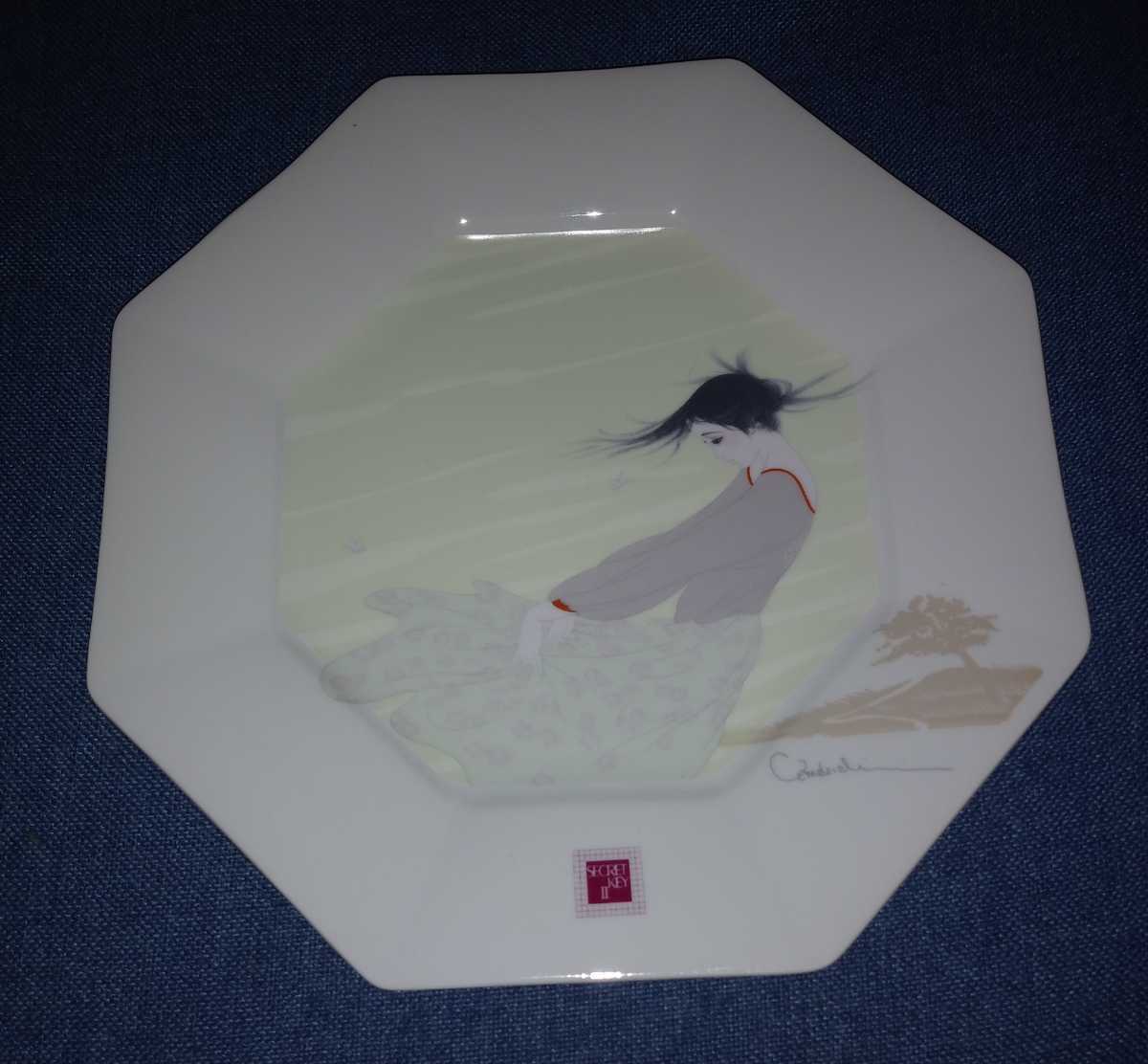 箱なし 長期保管品 キズ、汚れ等あり! マックスファクター kiyoshi nakashima ノリタケ 皿 26.2cm拍卖