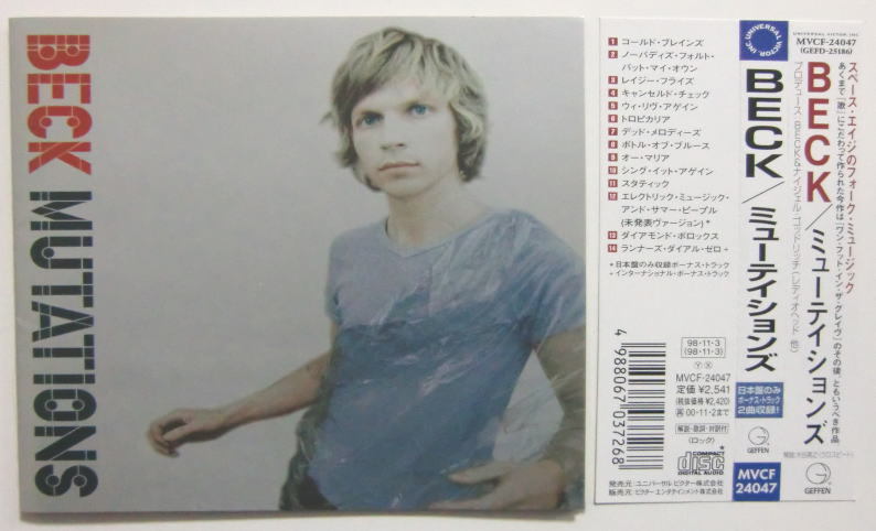 ○CD(視聴済)/ベック/BECK/MUTATIONS/国内盤/帯付拍卖