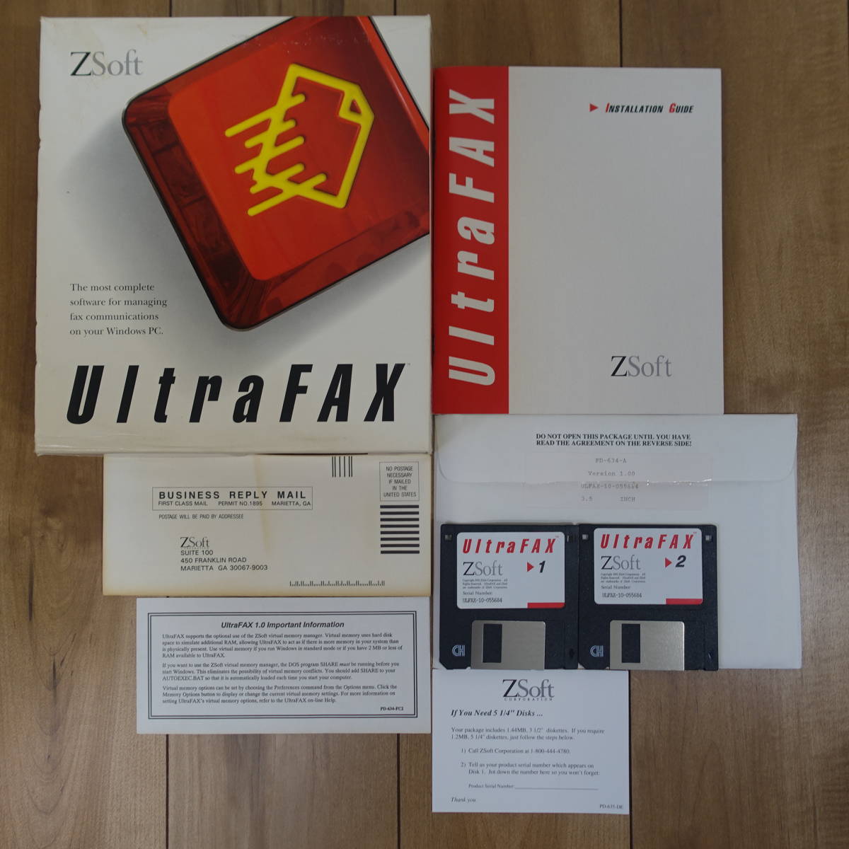 ZSoft UltraFAX 3.5インチFD拍卖