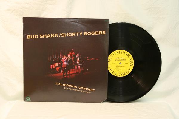 中古LP「CALIFORNIA CONCERT カリフォルニア・コンサート」BUD SHANK & SHORTY ROGERS バド・シャンク&ショーティー・ロジャース 米盤拍卖