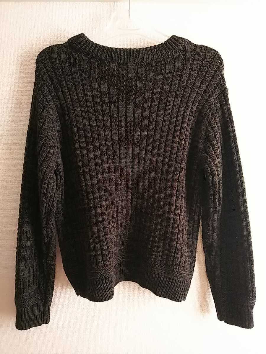 GU ニット 長袖 こげ茶 ブラウン M拍卖