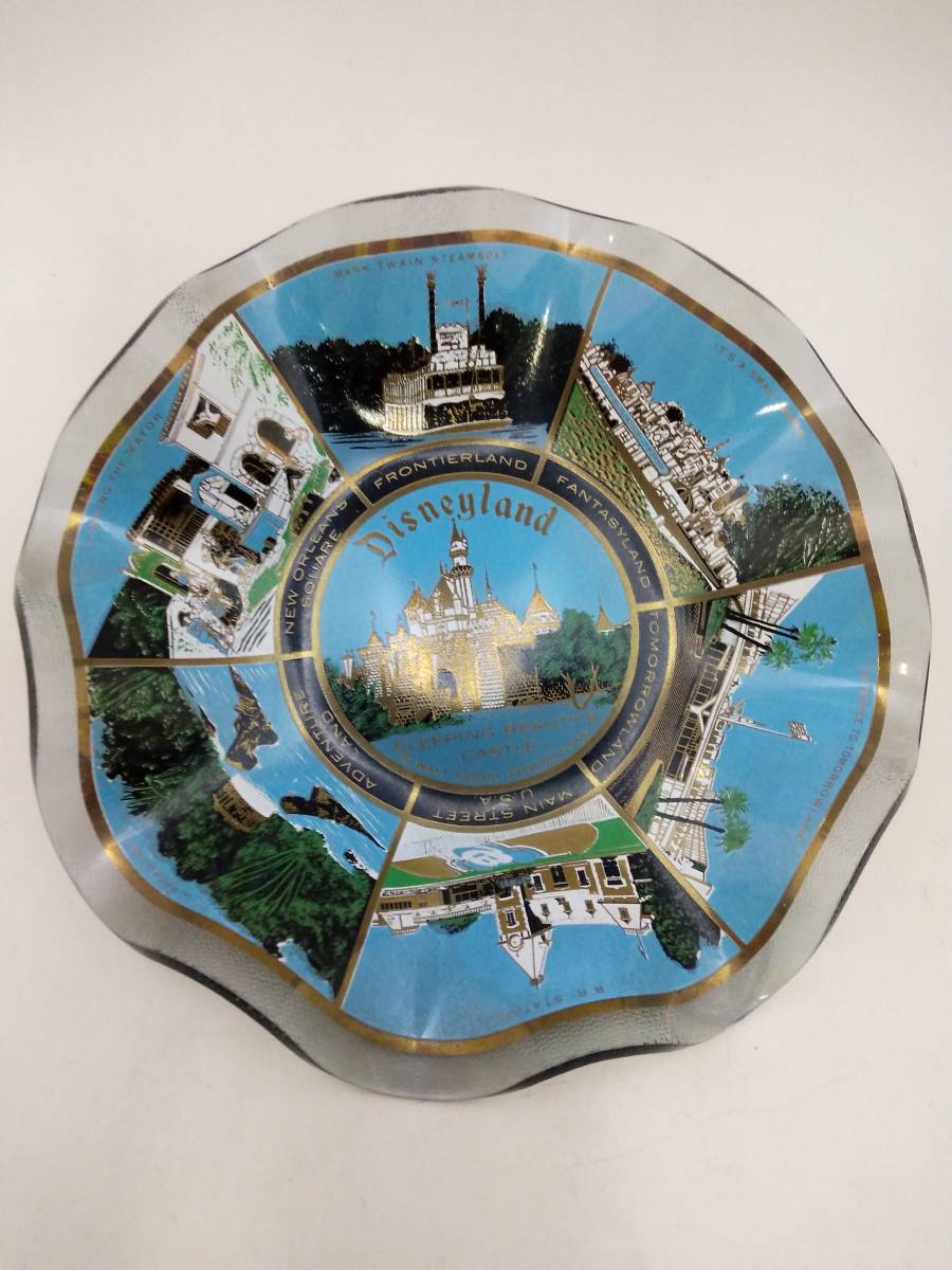0613-0006 中古★東京ディズニーランド/Tokyo Disneyland 飾り皿/絵皿 パーク ヴィンテージ拍卖