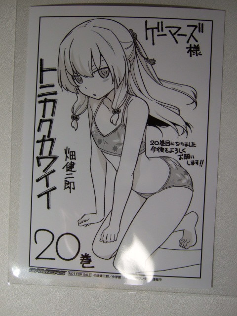 ゲーマーズ 限定 トニカクカワイイ 20巻 描き下ろしブロマイド 特典 GAMERS 非売品拍卖