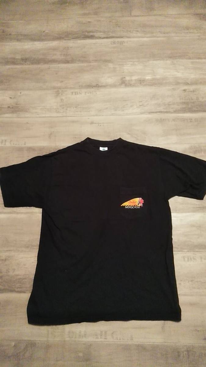 ビンテージ インディアンモーターサイクルTシャツ拍卖