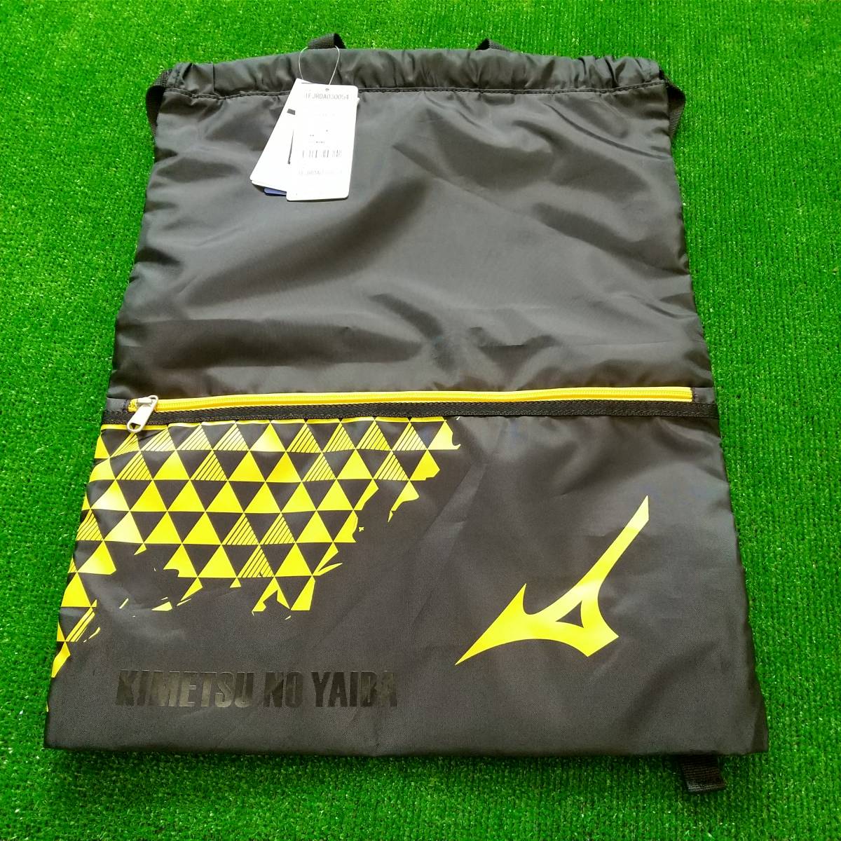 57 25%引 限定品 鬼滅の刃 ミズノ マルチケース ブラック×オレンジ 善逸 1FJRDA030054 新品拍卖