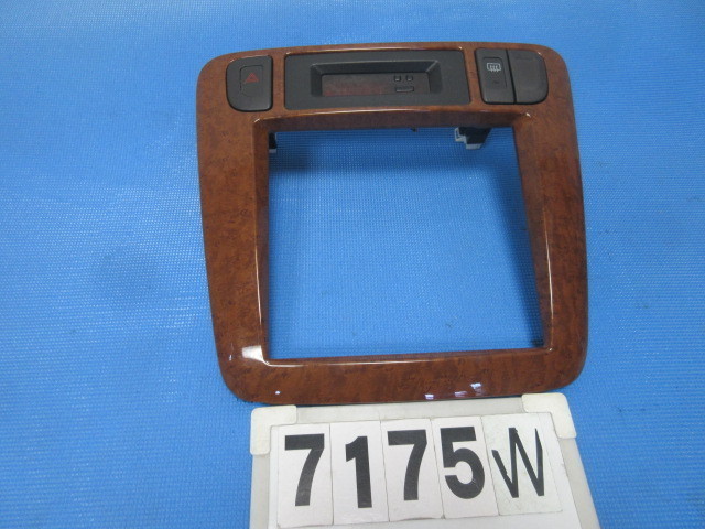 7175W リバティ M12 RM12 純正 木目調 ウッド センターパネル オーディオカバー 時計 S拍卖