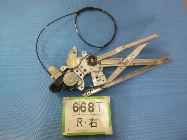 !668T アルファード 前期 10系 MNH10W 純正 リア 右 レギュレーター モーター M拍卖