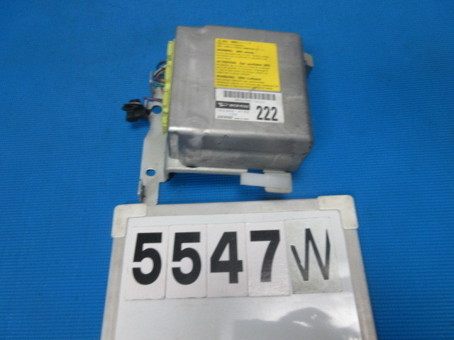 !5547W ムーヴ 後期 L900S L902S ターボ 純正 SRS エアバッグコンピューター 89170-97222 152300-4790 XS拍卖