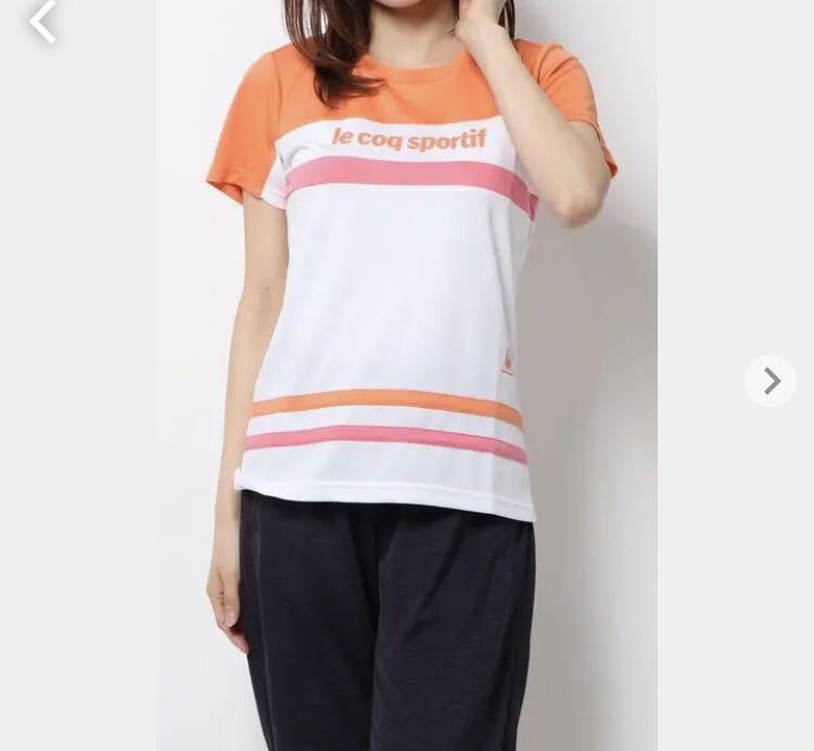 送料無料 新品 le coq sportif 半袖機能Tシャツ L拍卖
