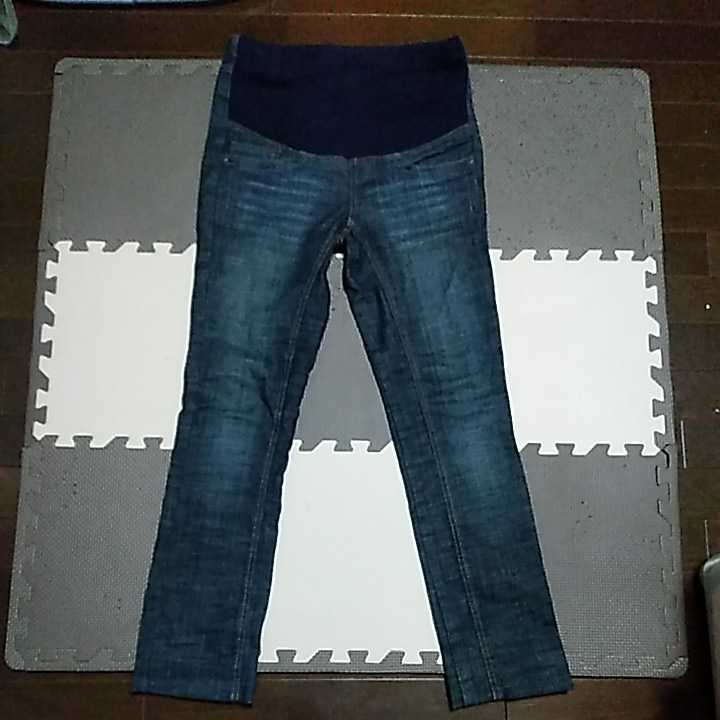 マタニティ パンツ EDWIN エドウィン ジーパン デニム M拍卖