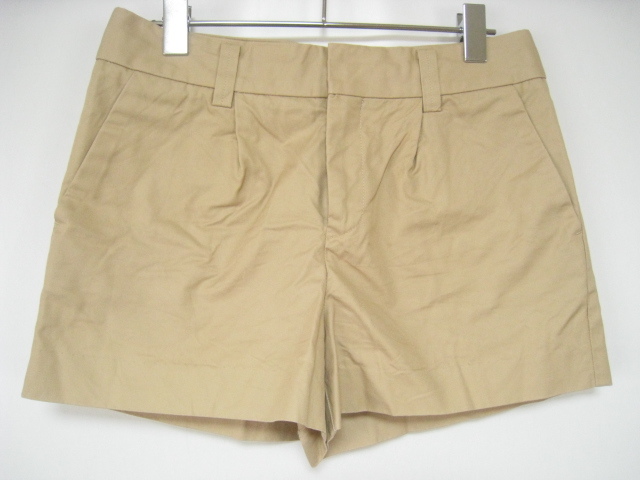MACPHEE マカフィー トゥモローランド ボトムス ショート パンツ ベージュ サイズ36 シンプル拍卖