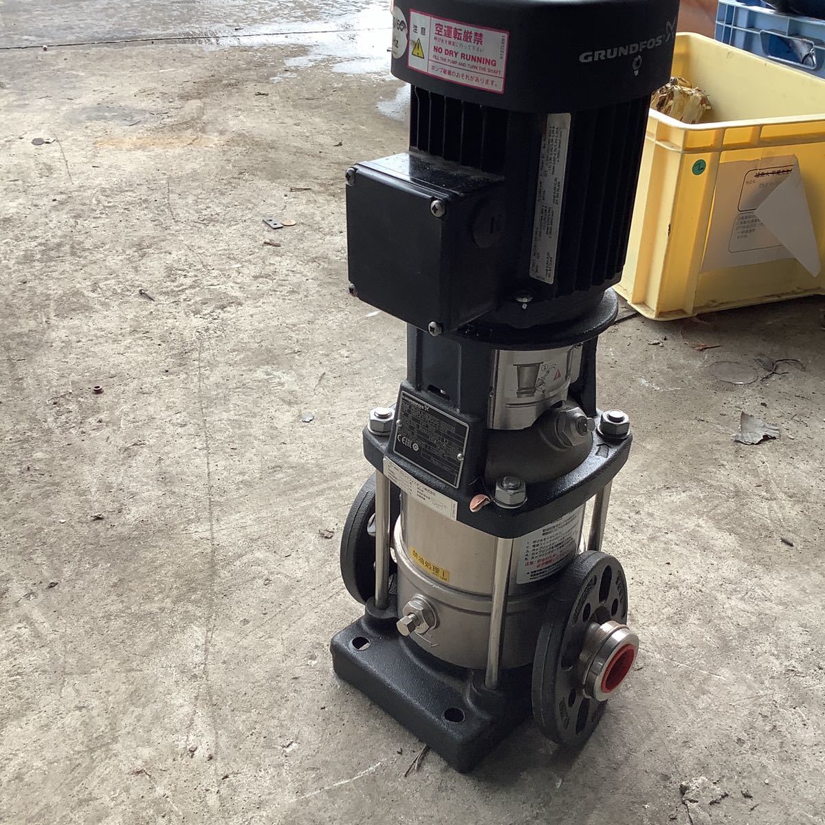 グルンドフォスポンプ モデルPNーSNー98381725ー10000006 タイプ CRN1-6 AーFGJー Aー EーH U U E拍卖