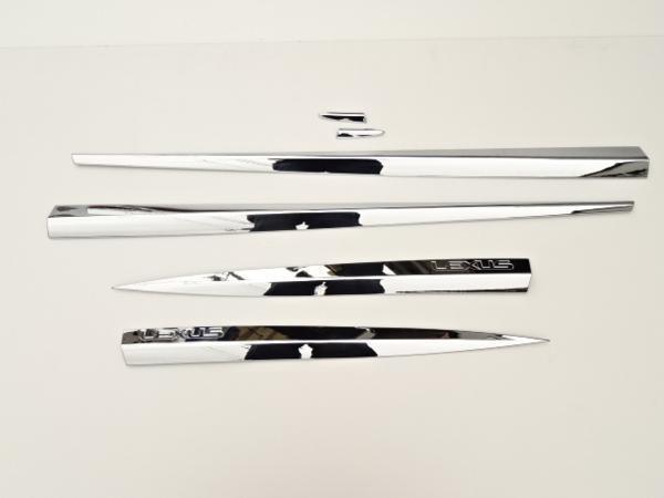 クローム メッキ サイド ドア アンダー モール パネル ガーニッシュ レクサスRX 20系 ロゴ凹凸拍卖
