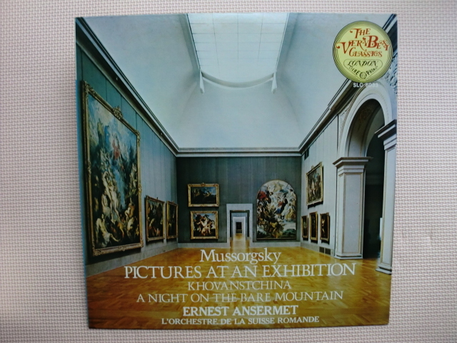 *【LP】エルネスト・アンセルメ指揮/ムソルグスキー 組曲 展覧会の絵、ホヴァンシチナ、はげ山の一夜(SLC6033)(日本盤)拍卖