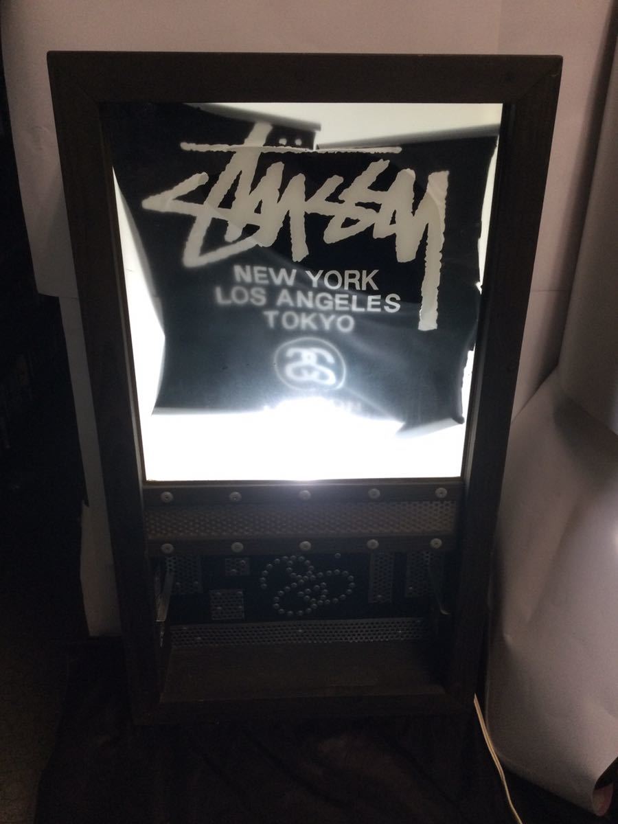 看板 棚 2個セット 手作り? STUSSY拍卖