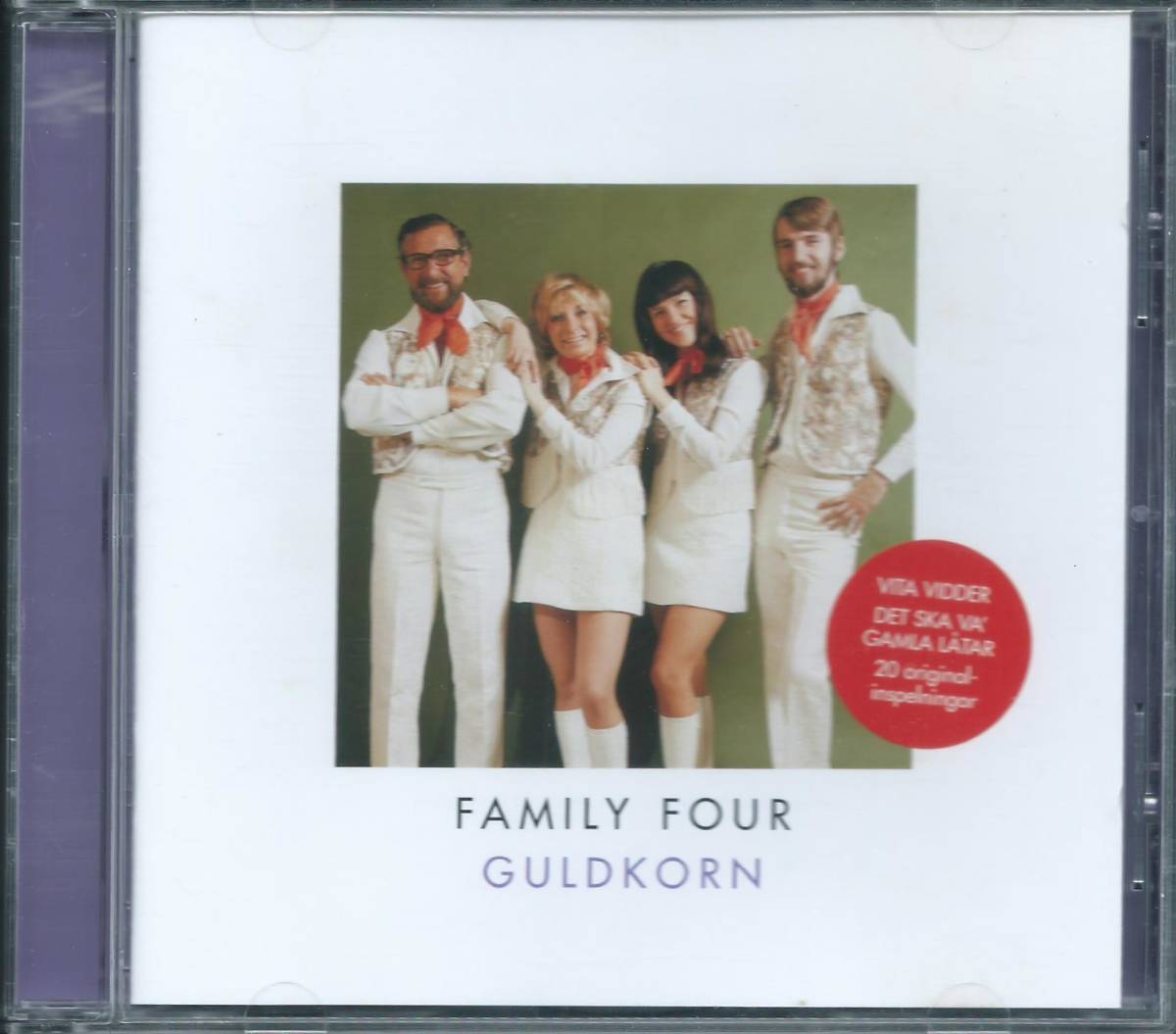 FAMILY FOUR / Guldkorn - Best Of Family Four 1966-1972 EU CD 857385062-2 ファミリー・フォー 4枚同梱発送可能拍卖