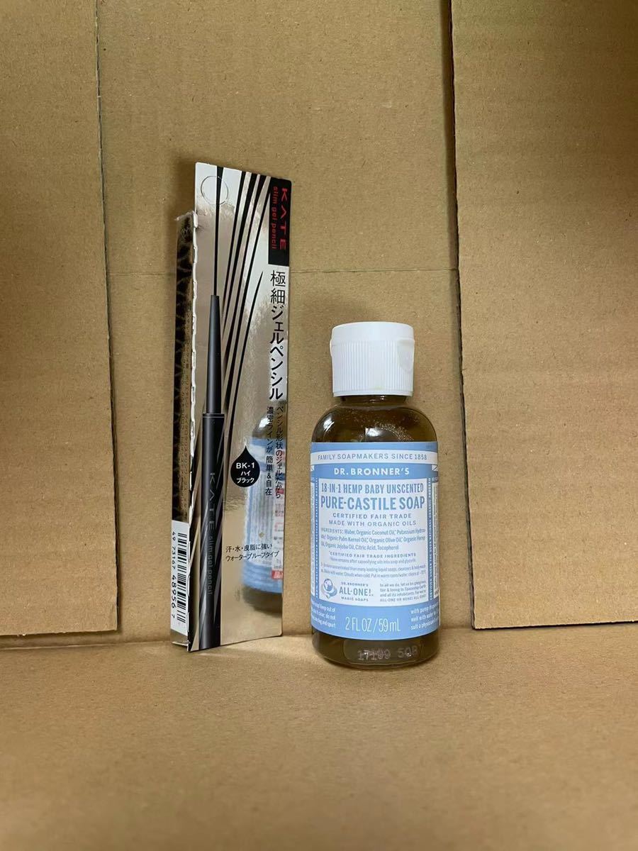 ☆未使用品☆カネボウ ケイト スリムジェルライナーペンシル BK-1 +マジック ソープ拍卖