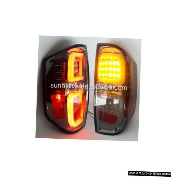輸入カーパーツ トヨタタンドラLEDテールライト2014煙 For TOYOTA Tundra LED Tail light 2拍卖