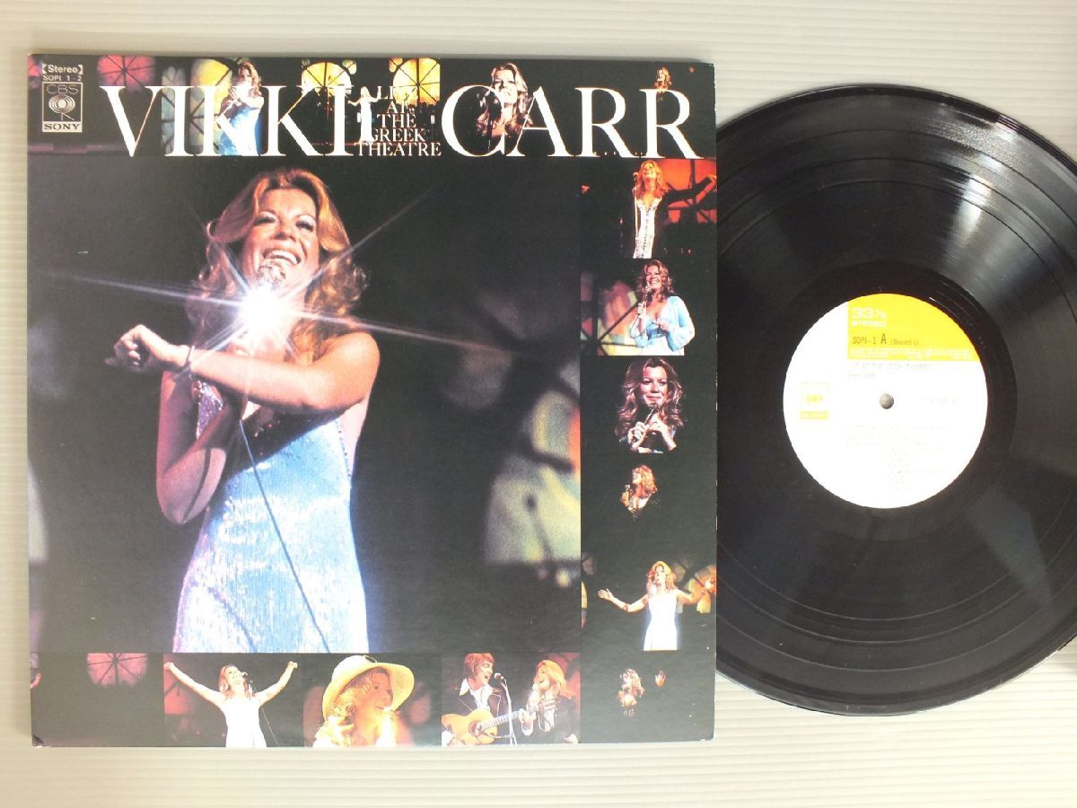 ★日LP ヴィッキー・カー/グリーク・シアターのヴィッキー・カー 帯付★拍卖