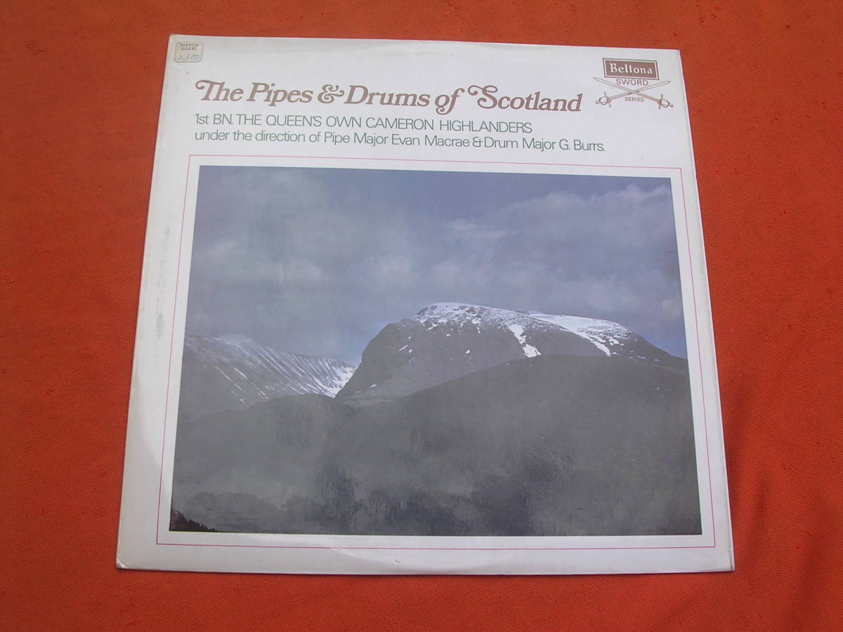 LP・UK☆スコットランドのパイプとドラム/the pipes & drums of scotland拍卖