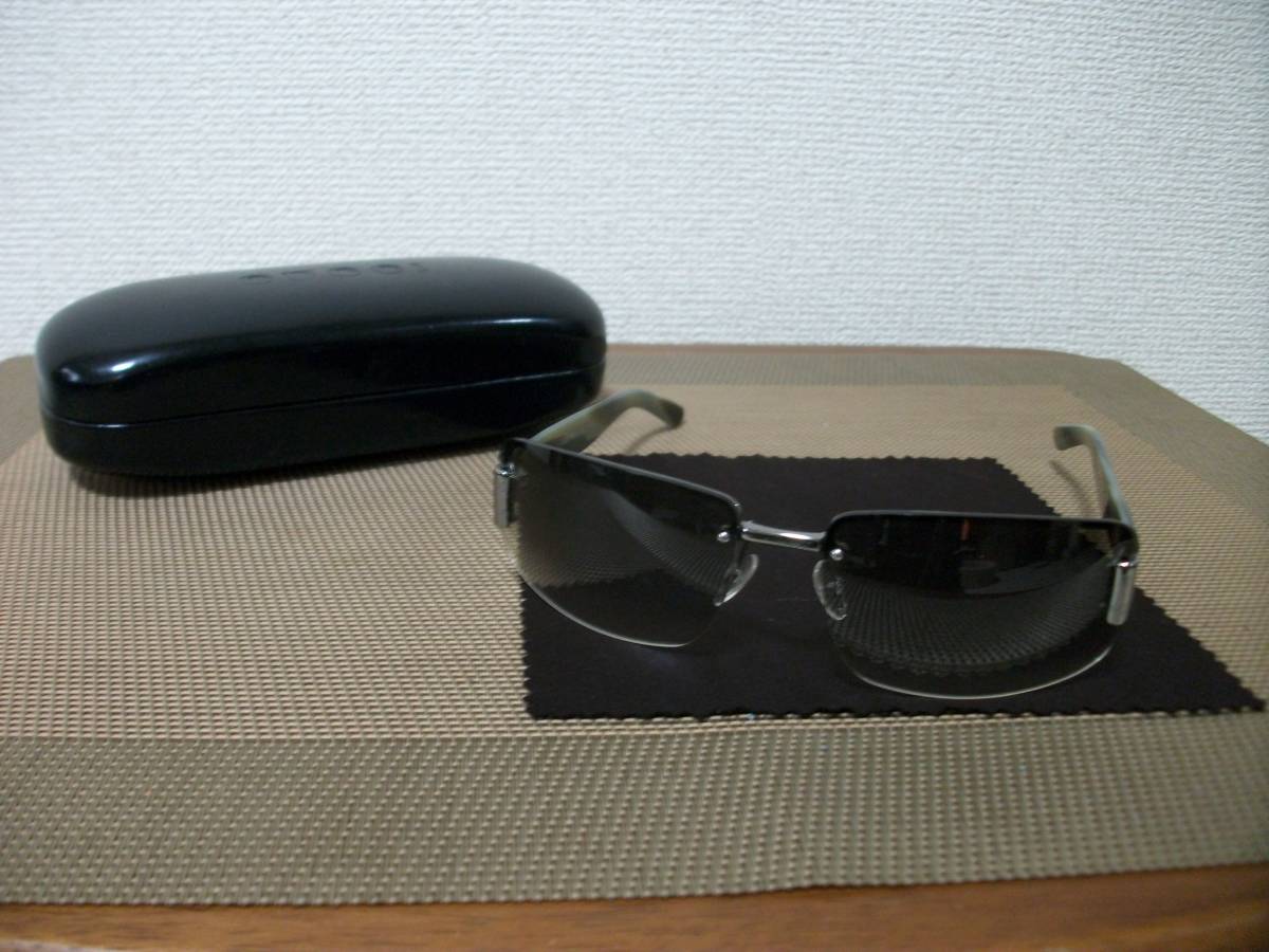 GUCCI サングラス 【極上超美品】グレーグラ マイクロGG 現状優先 一応ジャンク扱 レターパック送料一律!!拍卖