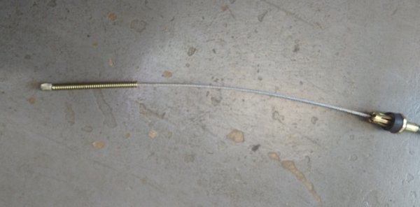 【廃盤品!】【送料¥370】【新品】パブリカKP61 サイドワイヤー リア右側用 【品番】46420-10050拍卖