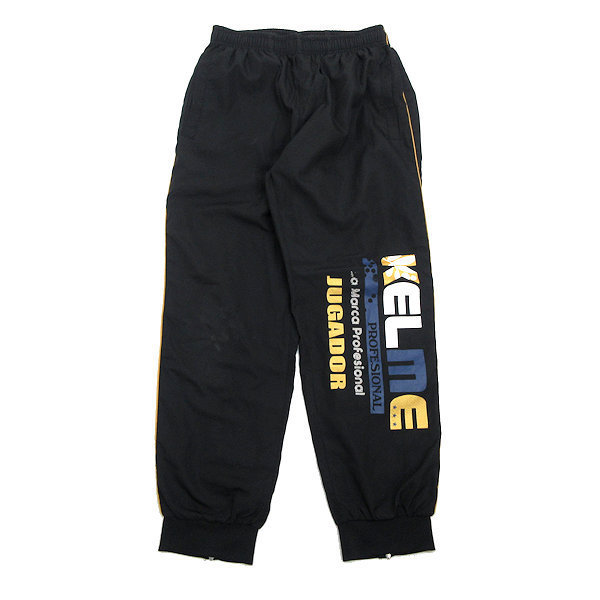 s■ケルメ/KELME 裏地メッシュ トレーニングパンツ/スポーツウェア【S】黒/MENS/144【中古】拍卖