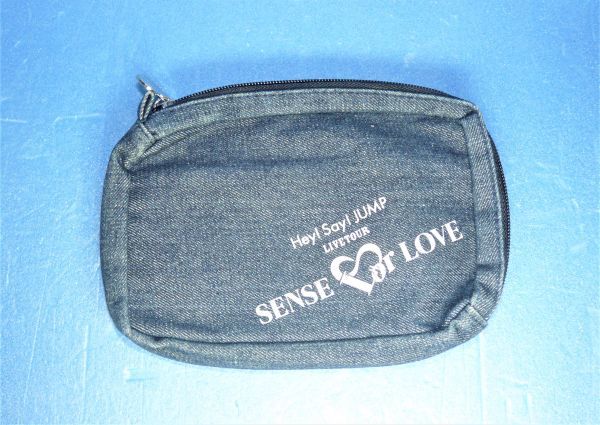 Hey!Say!JUMP LIVE TOUR SENSE or LOVE デニムポーチ 952384M02-303G拍卖