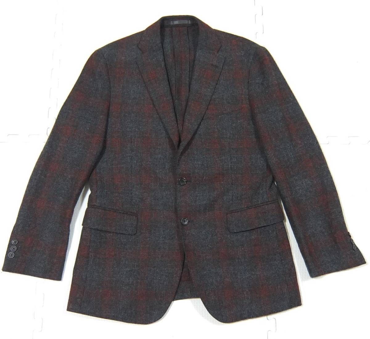 stanley blacker スタンリーブラッカー 秋冬 チェック テーラードジャケット 94 AL ブレザー拍卖