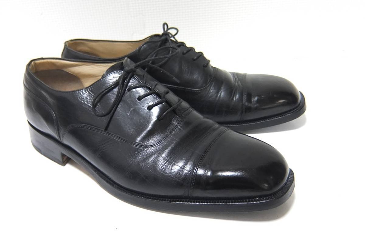 OPELKA AOYAMA オペルカ レザーシューズ 黒 25EE 革靴 日本製拍卖