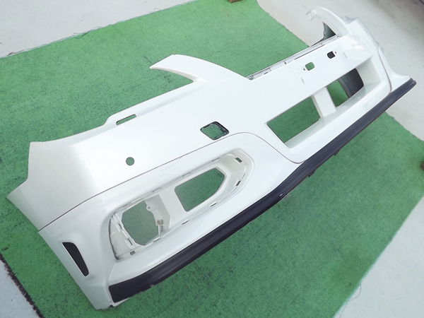 ★フロントスポイラー付,送料安,ホワイトパール,後期★レガシィB4 BMG/BMMフロントバンパーBMレガシーBRG/BRMツーリングワゴンBRエアロRe:P拍卖