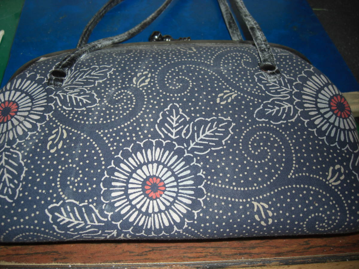 昭和45年 がま口タイプの ハンドバック S9拍卖