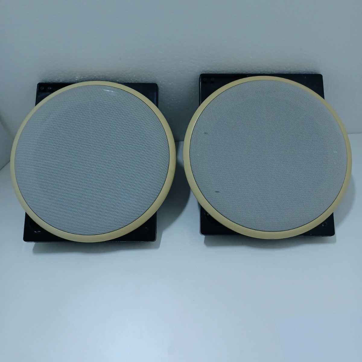 【決算セール】鋤)二個セット MASSIVE OE-233M 天井埋め込みスピーカーシステム BGM スピーカー オースミ電機 業務用 公共施設 (22616A3拍卖