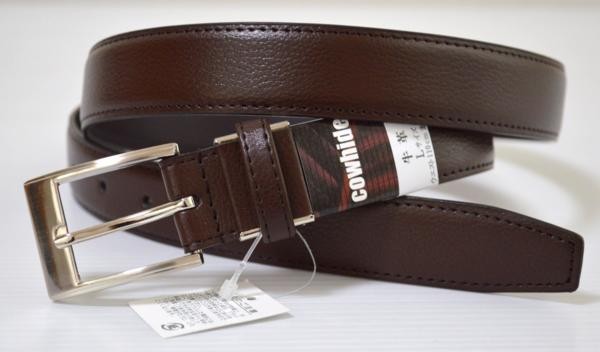 Lサイズ/COWHIDE/ステッチ入/牛革ベルト/~W110cm対応/P44拍卖