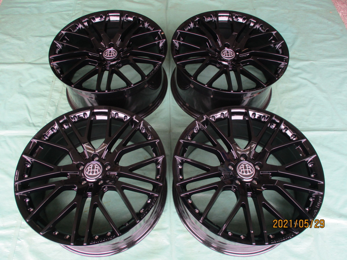 新品 Rolfhartge(ロルフハルトゲ)X10RSF BK&ピレリ PZERO PZ4 245/35-20 275/30-20 ベンツ・CLS(C257) 4本セット拍卖